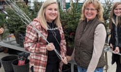 mother and daughter spruce top pot participants